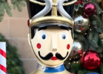 CCTV Captures Theft of Holiday Nutcracker Statue in Local Community
