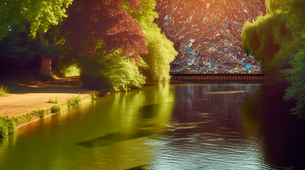 Oxfordshire Waste Mountain by River Cherwell Declared a Critical Incident