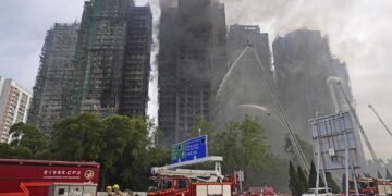 Police Arrest Suspects Following Deadly Fire in Hong Kong Flats: Dozens Missing