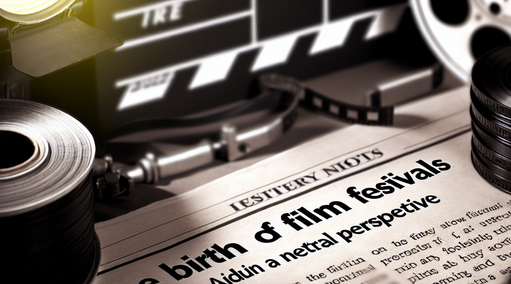 The Birth of Film Festivals: A Historical Overview