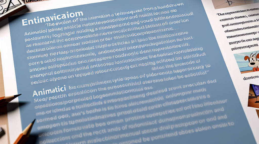 Tracing the Arc: The Evolution of Animation Techniques from Hand-Drawn to Digital