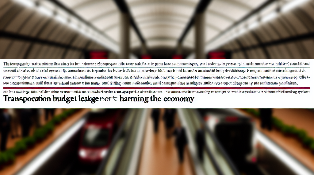 Transport Secretary Heidi Alexander: Budget Leak Claims Did Not Harm Economy