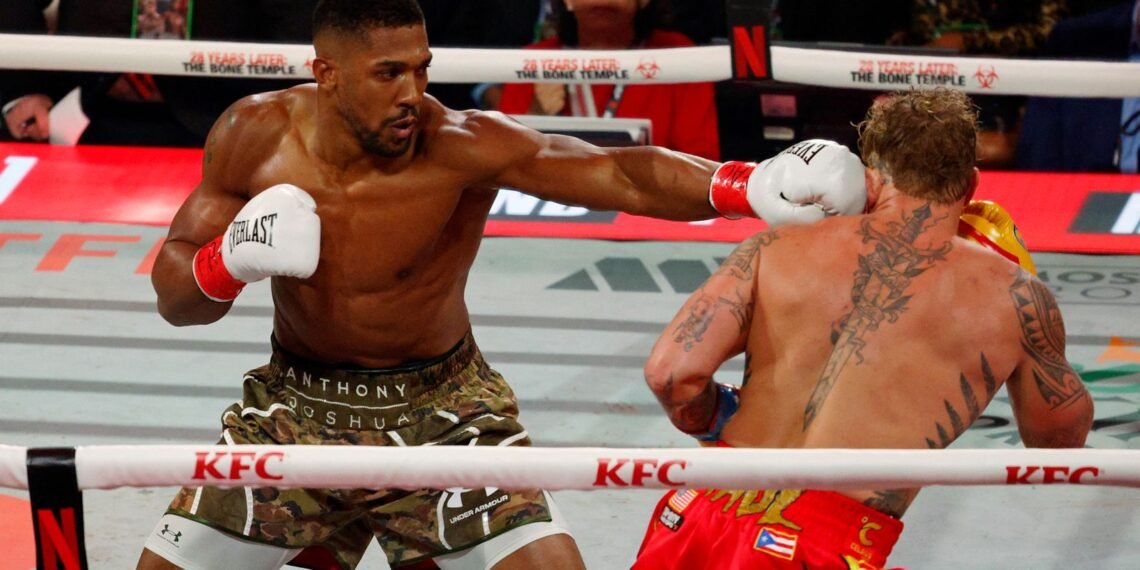 Anthony Joshua Secures Victory Over Jake Paul in Latest Boxing Match
