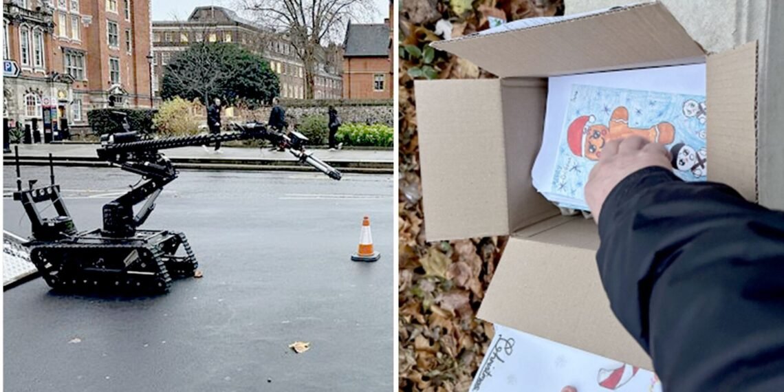 Bomb Disposal Robot Sent to Parliament Over Suspicious Christmas Cards