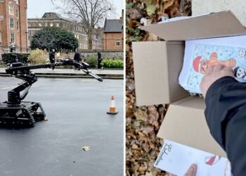 Bomb Disposal Robot Sent to Parliament Over Suspicious Christmas Cards