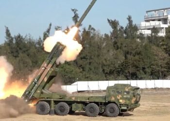 China Conducts Second Day of Military Drills, Launches Rockets Near Taiwan Waters