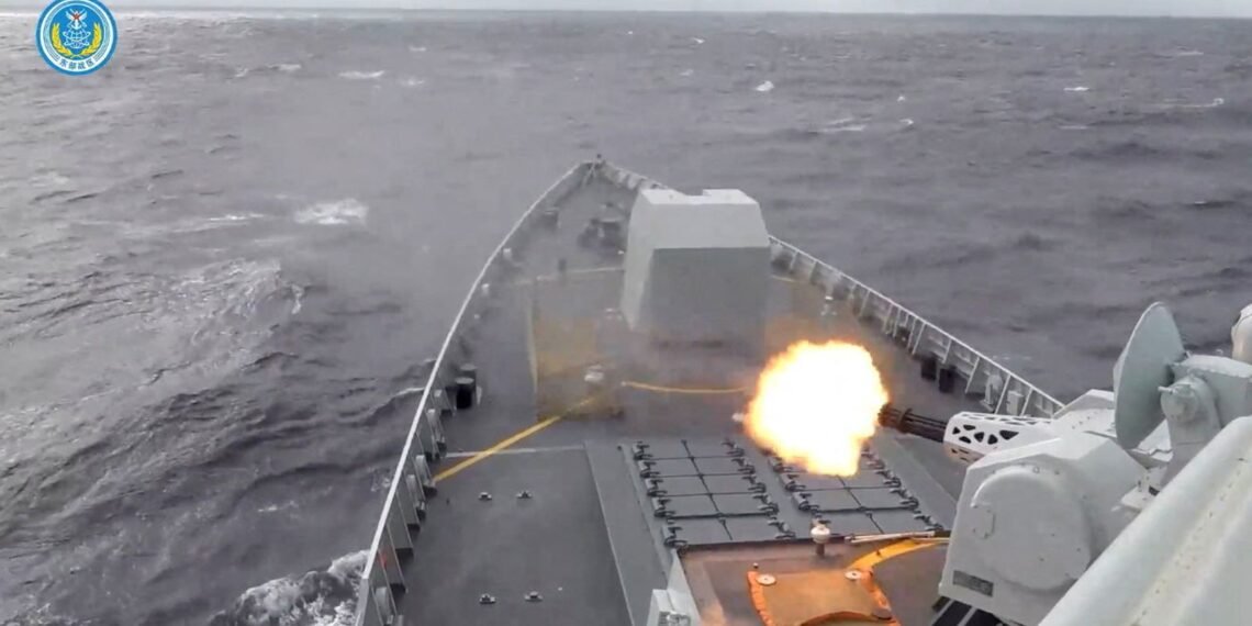 Chinese Military Conducts Drills Near Taiwan, Warns Against External Interference