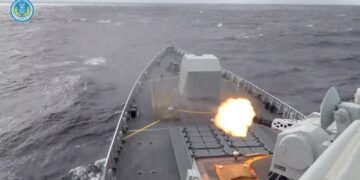 Chinese Military Conducts Drills Near Taiwan, Warns Against External Interference
