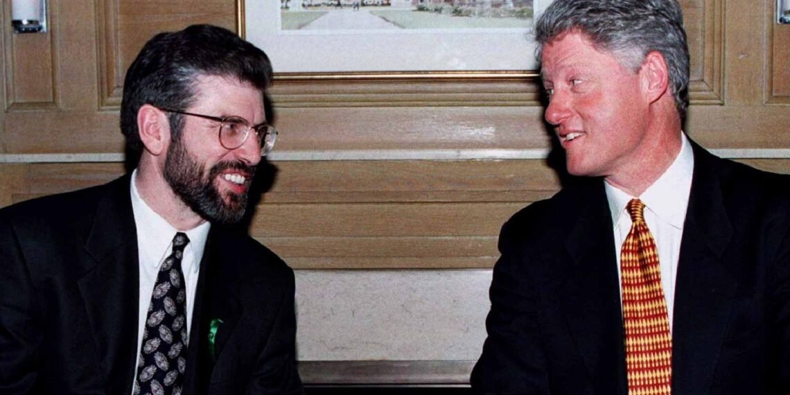 Clinton Advised Against Public Handshake with Gerry Adams, Records Reveal