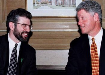 Clinton Advised Against Public Handshake with Gerry Adams, Records Reveal