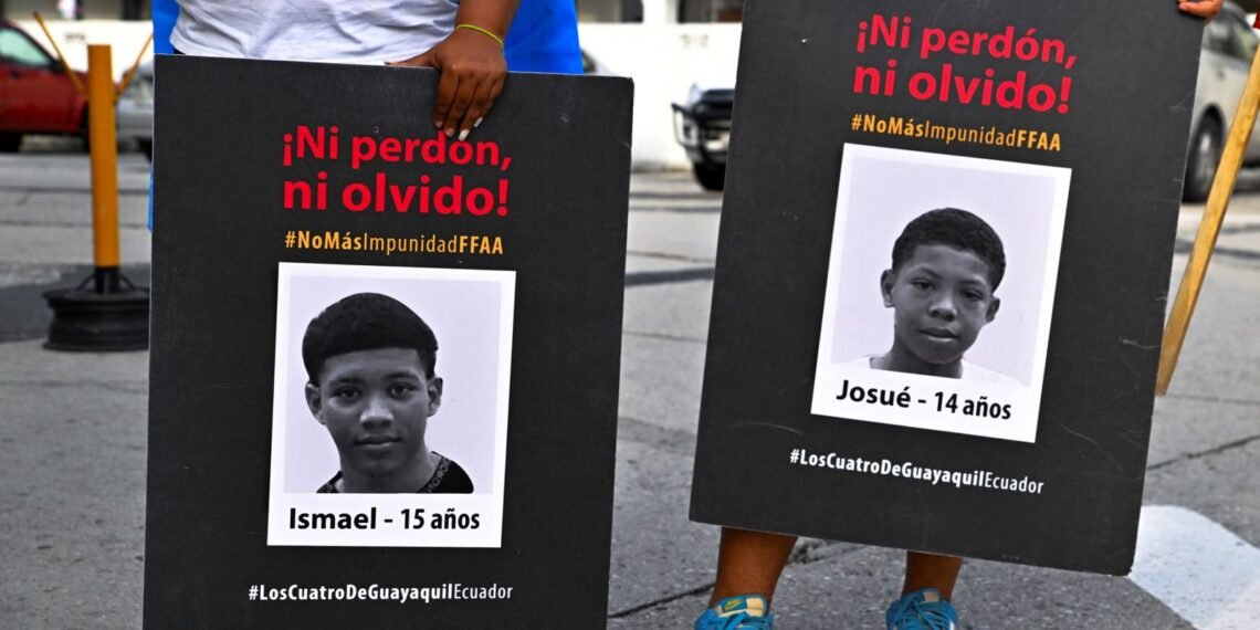 Ecuador Soldiers Sentenced to 34 Years for Kidnapping and Murder of Boys