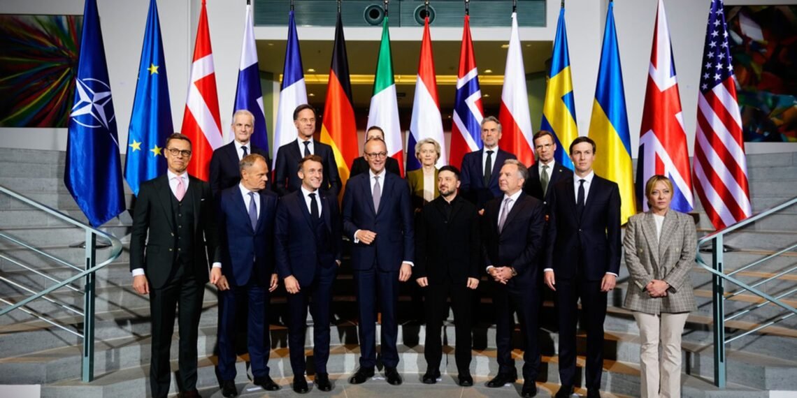 European Leaders Support Multinational Force for Peace in Ukraine as US Offers Security Guarantees