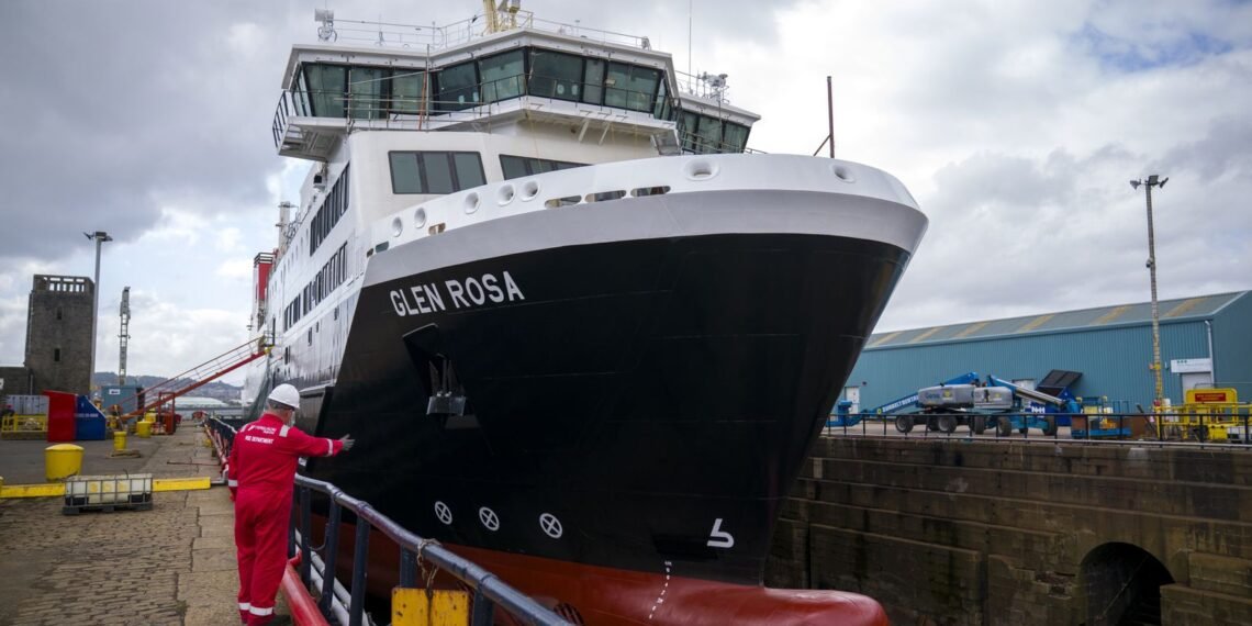 Ferguson Marine Delays Delivery of Over-Budget Ferry Glen Rosa Again