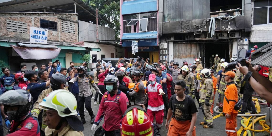 Fire at Indonesian Drone Sales Office Claims 22 Lives, Including Pregnant Woman