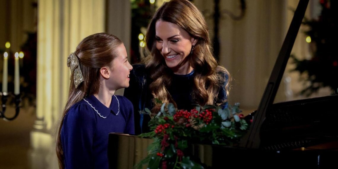 Kate and Princess Charlotte Surprise with Piano Duet at Christmas Eve Service