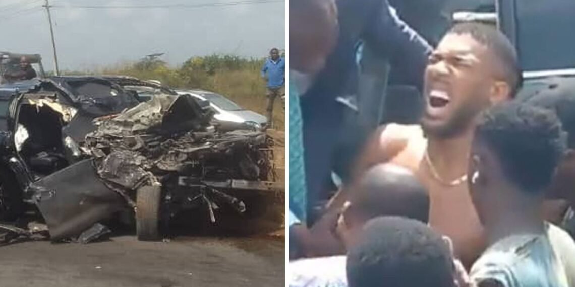 “Names of Two Killed in Anthony Joshua Car Crash Released by Nigerian President”