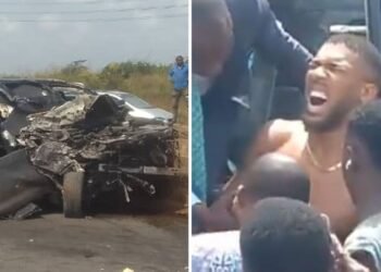 “Names of Two Killed in Anthony Joshua Car Crash Released by Nigerian President”
