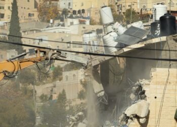 Palestinians Observe Home Demolitions as Israeli Diggers Work in East Jerusalem