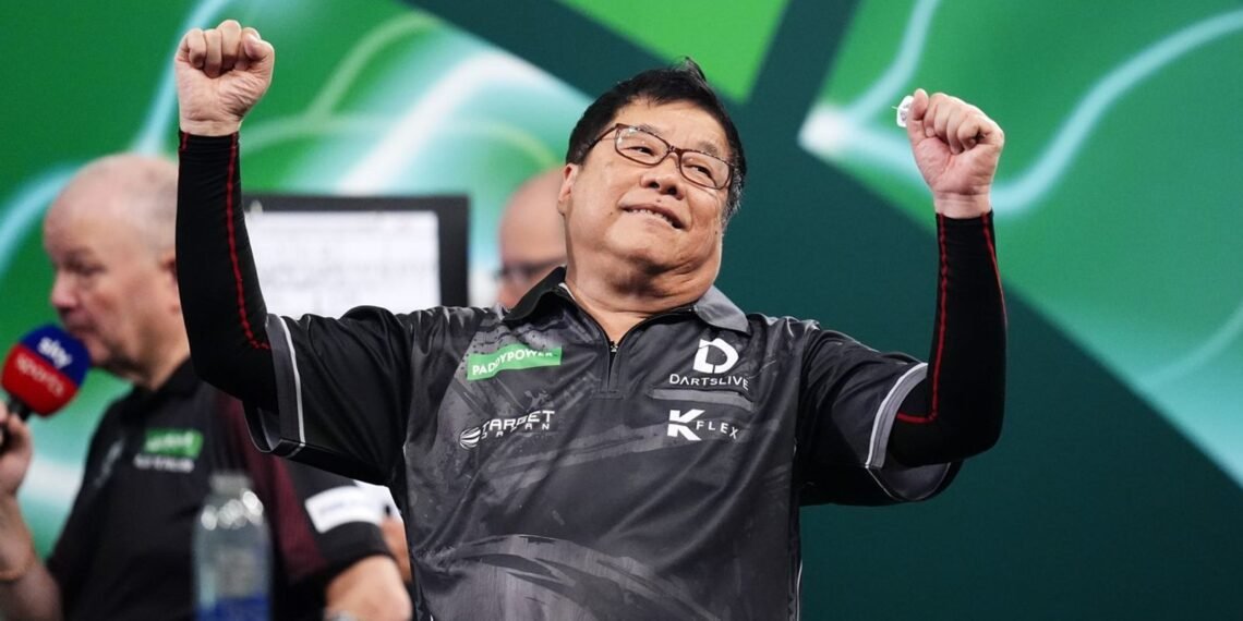 Paul Lim Becomes Oldest Player to Win at PDC World Championship at 69