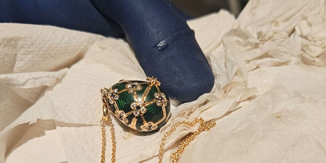 Police Locate Bond-Style Fabergé Pendant Swallowed by Suspect After Six Days