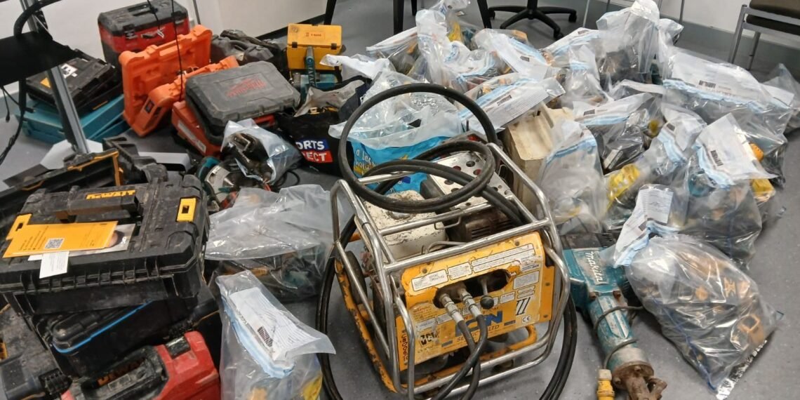 Police Recover £80,000 Worth of Suspected Stolen Tools at Car Boot Sale