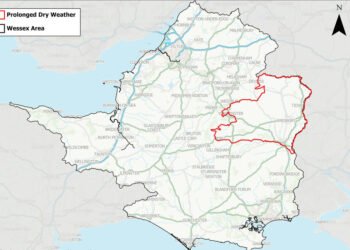 Rainfall Aids West Country in Recovery from Recent Extended Dry Spell