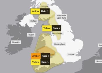 Severe Weather Alert: 'Month's Worth of Rain' Forecasted for Parts of the UK