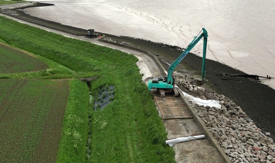 Stallingborough Flood Defences Reach New Milestone in Protection Efforts