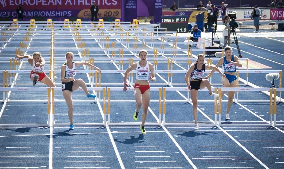 history of athletics track and field events