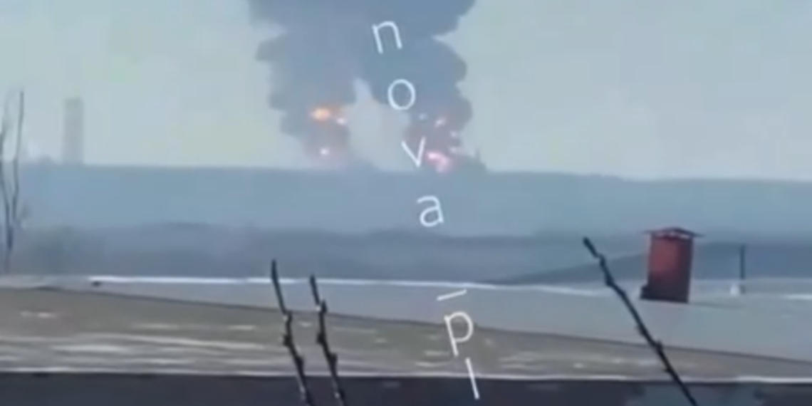 Ukraine Strikes Major Russian Oil Refinery with British Missiles, Officials Report