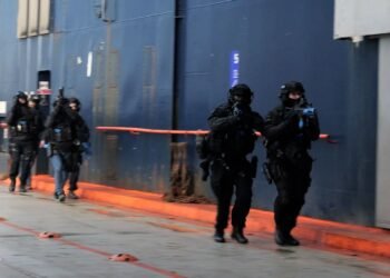 Counterterrorism Police Conduct Major Training Exercise Against Ferry Gunmen