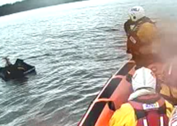 Lifeboat Crews Rescue Man Stranded on Inflatable Mattress Near Edinburgh