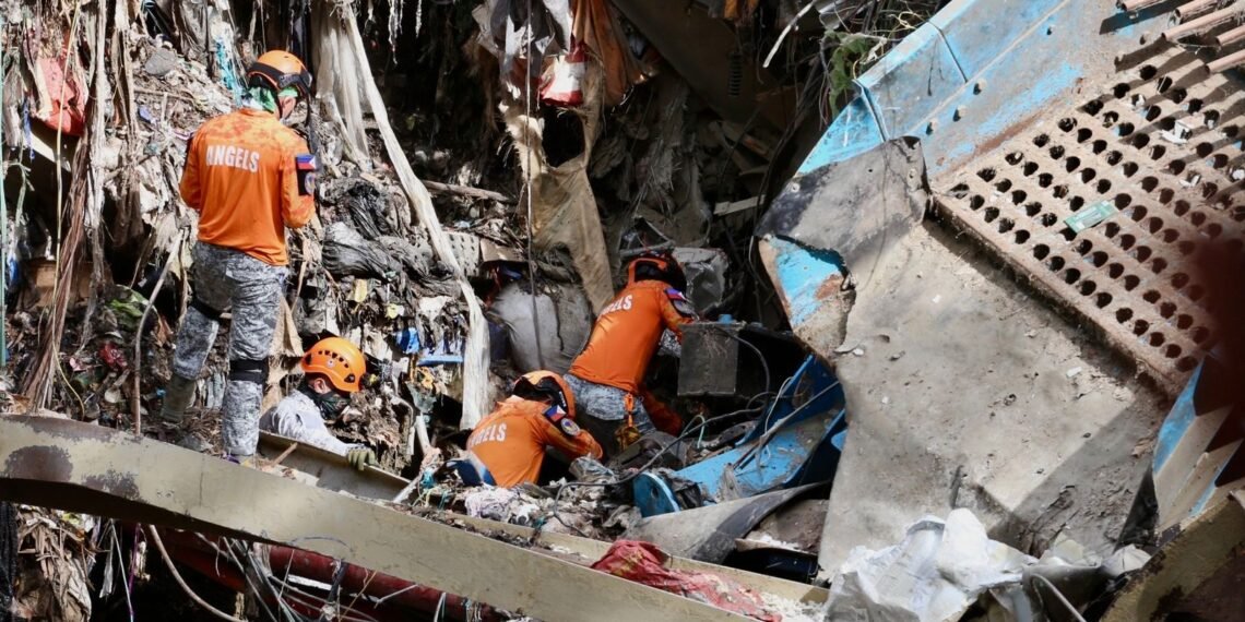 Rescue Efforts Continue in Cebu City After Rubbish Avalanche Claims Four Lives