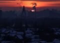 Russia Strike Cuts Heating for 1,000 Apartment Blocks in Kyiv