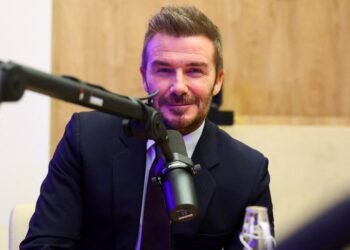 Sir David Beckham Bypasses Sky News Questions at Davos Summit