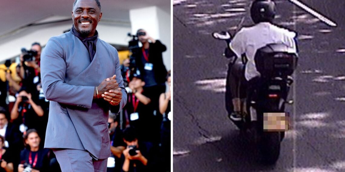 Sir Idris Elba Caught Speeding on Moped After Announcing New Netflix Film