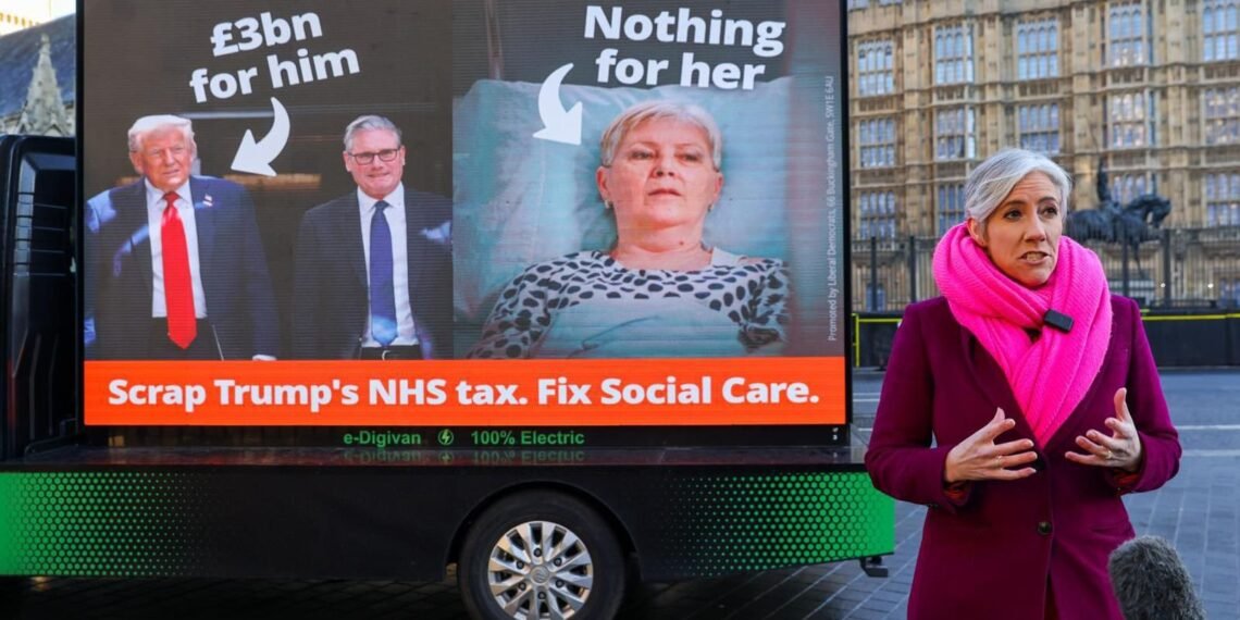 Starmer Faces Allegations of Diverting NHS Funds to Satisfy Trump