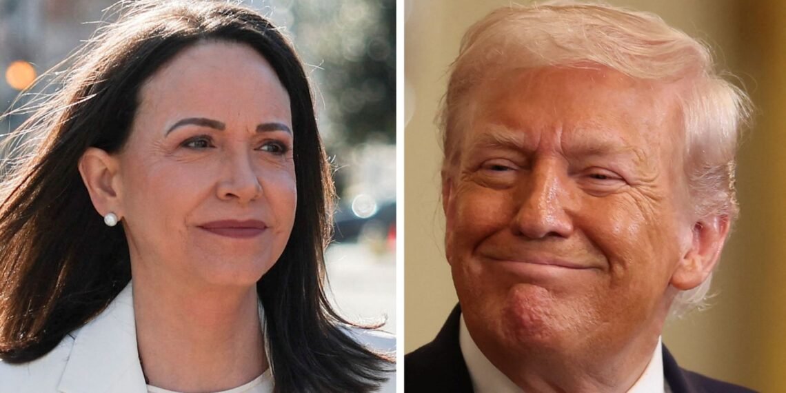 Trump Hosts Venezuelan Nobel Laureate for Peace Prize Presentation at White House