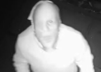 Video of Burglar Falling During Petrol Station Raid Released by Police