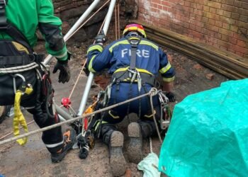 Man Rescued from Well in Cheadle High Street: Emergency Services Respond
