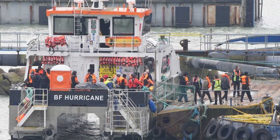 Migrant Crossings to UK Reach Five-Year Low in January Amid Stormy Conditions
