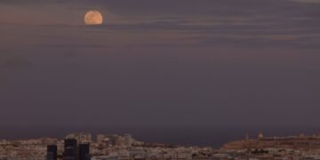 Snow Moon Reaches Peak: Don't Miss Your Chance to View It in the UK
