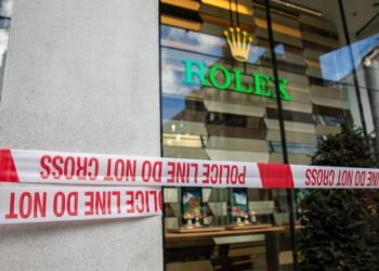Three Charged in London Rolex Shop Armed Robbery; Police Seek Additional Suspects